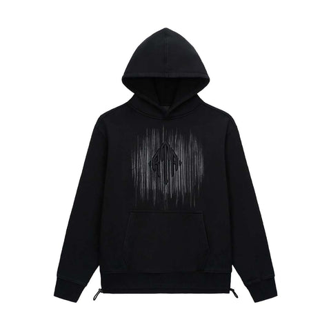 RtA Jordan Etched Monogram Hoodie Black