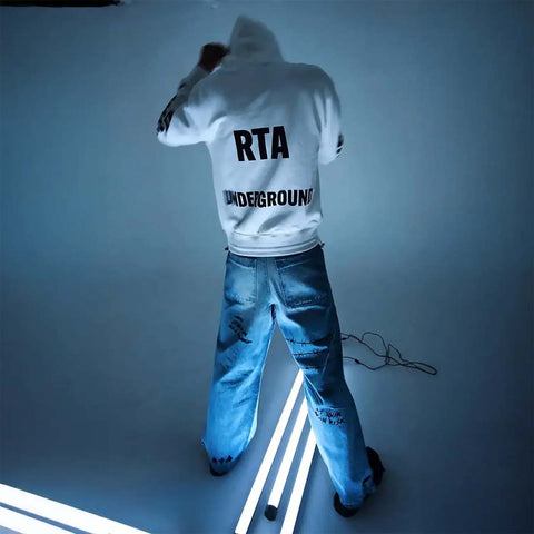 RtA Jordan Underground Hoodie White