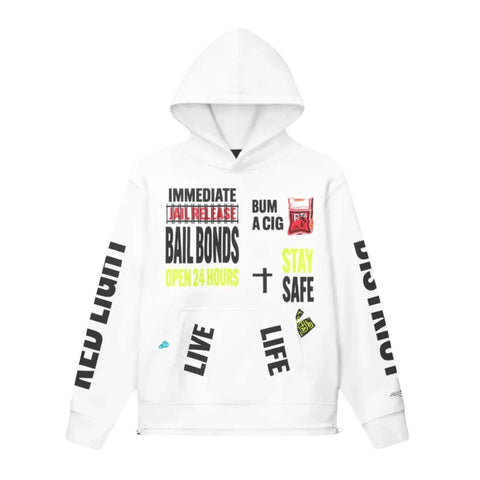 RtA Jordan Underground Hoodie White