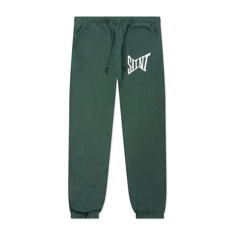 Saint Michael Ribon Saint Sweatpants Green Olive