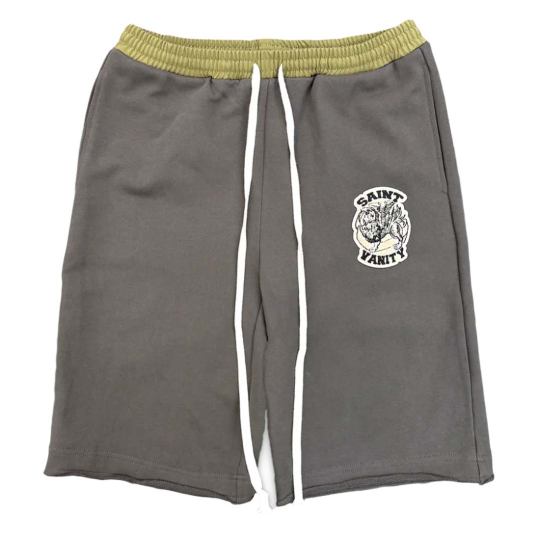 Saint Vanity Uniform Shorts Grey