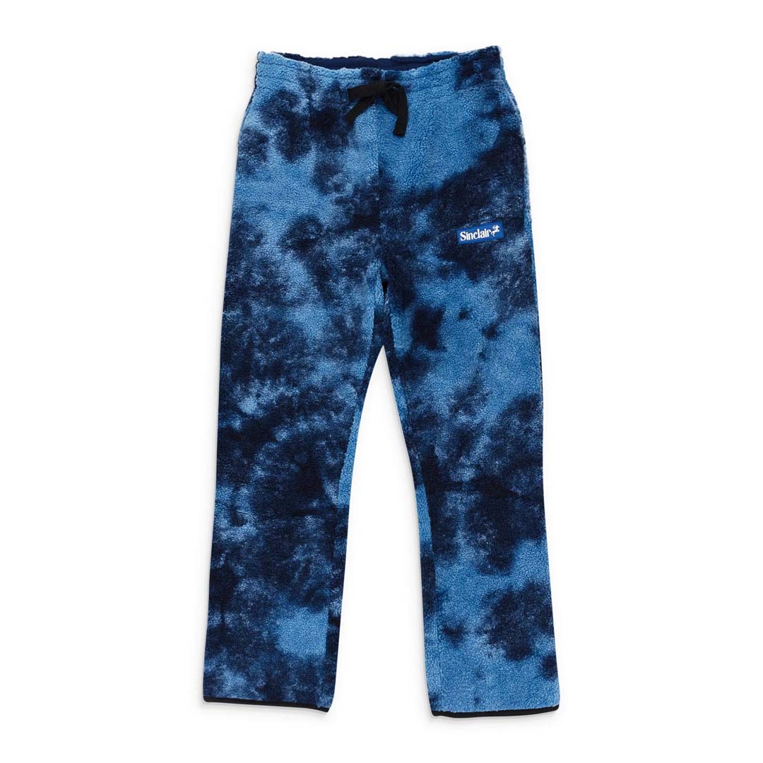 Sinclair Fleece Cozy Sweatpants Blue Tie Dye