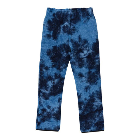 Sinclair Fleece Cozy Sweatpants Blue Tie Dye