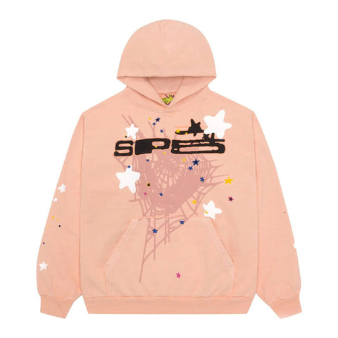 Sp5der Web Hoodie Bellini