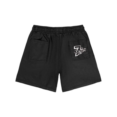 Triple Sevens Nylon Shorts Black