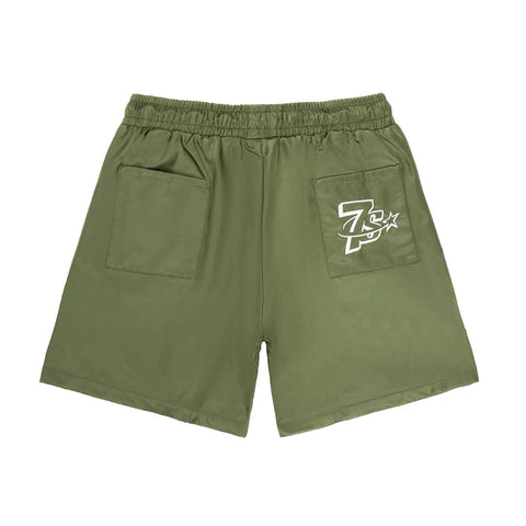 Triple Sevens Nylon Shorts Green