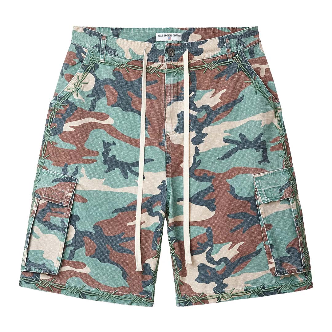 Vale Forever Livewire Camo Shorts Green