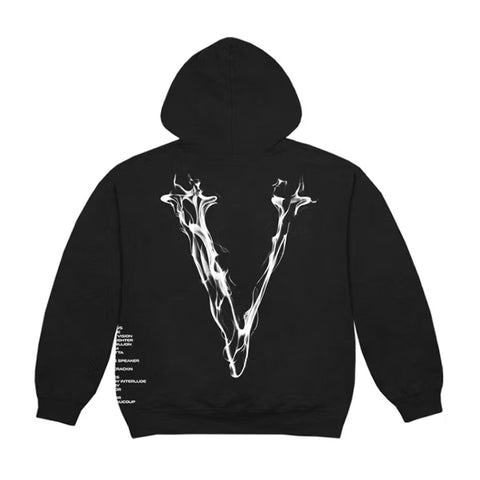 Vlone x Pop Smoke Faith Hoodie Black